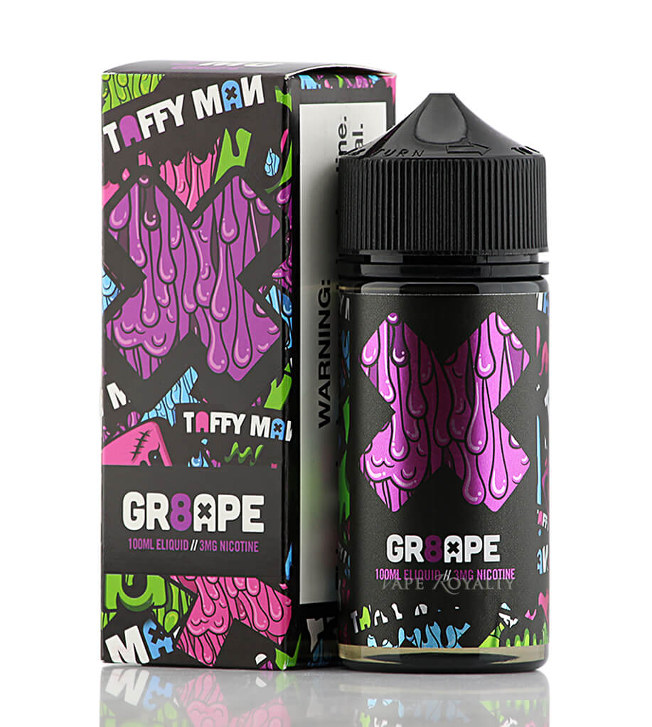 Taffy Man GR8APE Grape 100ml E Liquid Juice