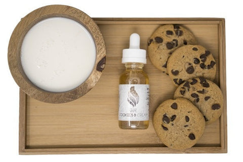 Cookies & Cream E Liquid The Clean Vape E Juice