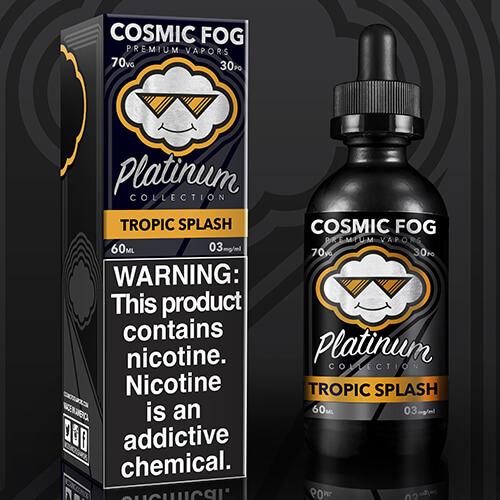 Tropic Splash Cosmic Fog Platinum E Juice Premium E Liquid