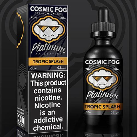 Tropic Splash Cosmic Fog Platinum E Juice Premium E Liquid