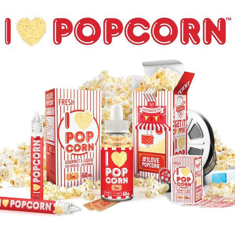 I Love Popcorn 60ml Mad Hatter E Juice Liquid