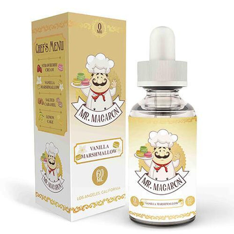 Mr. Macaron Vanilla Marshmallow 60ml E Juice Liquid