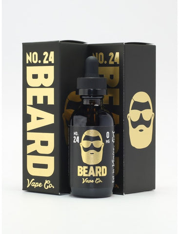 No 24 Beard Vape Co. E Liquid Juice