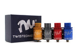 Twisted Messes Lite 2 RDA Red Blue Dark Grey Gold Drip Atomizer Designed By Jay-Bo